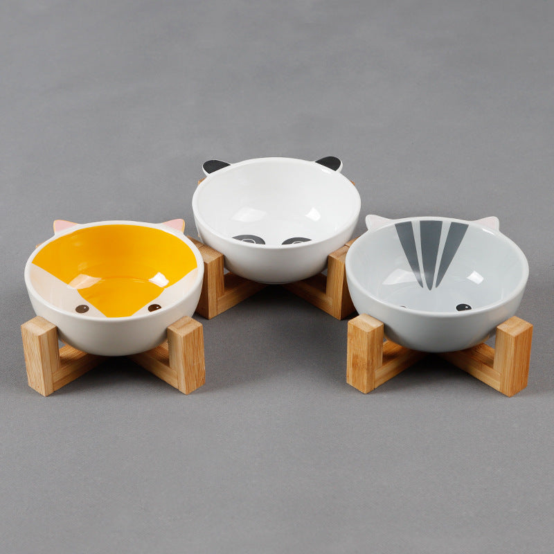 Protéger la colonne cervicale Gamelle pour chat Gamelle pour animaux